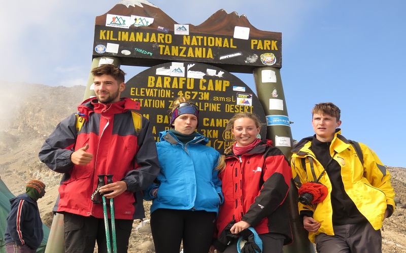 Kilimanjaro climbing